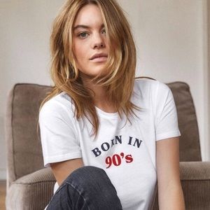 Sezane Born in the 90s tshirt